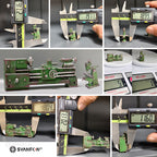 Miniature lathe model and miniature milling machine model