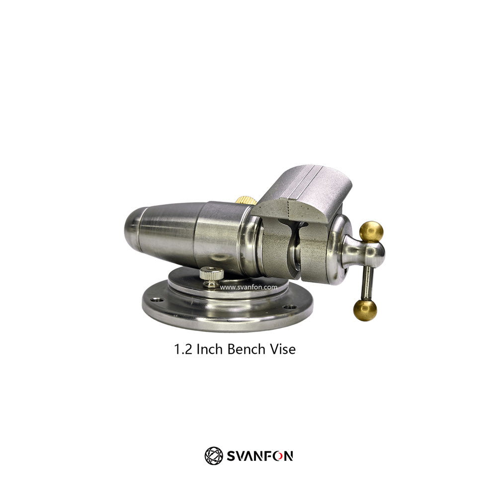 1.2-inch 304 Stainless Steel Mini Bench Vise SvanFon