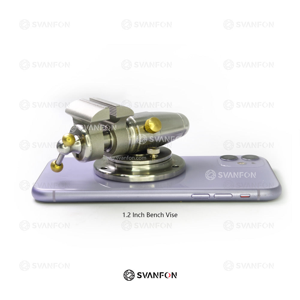 1.2-inch 304 Stainless Steel Mini Bench Vise SvanFon