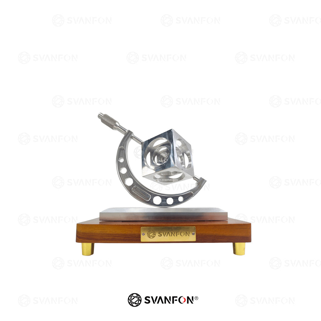 Micrometer Ornament – CNC Machinist Gift & Aluminum Alloy Desk Decor SvanFon