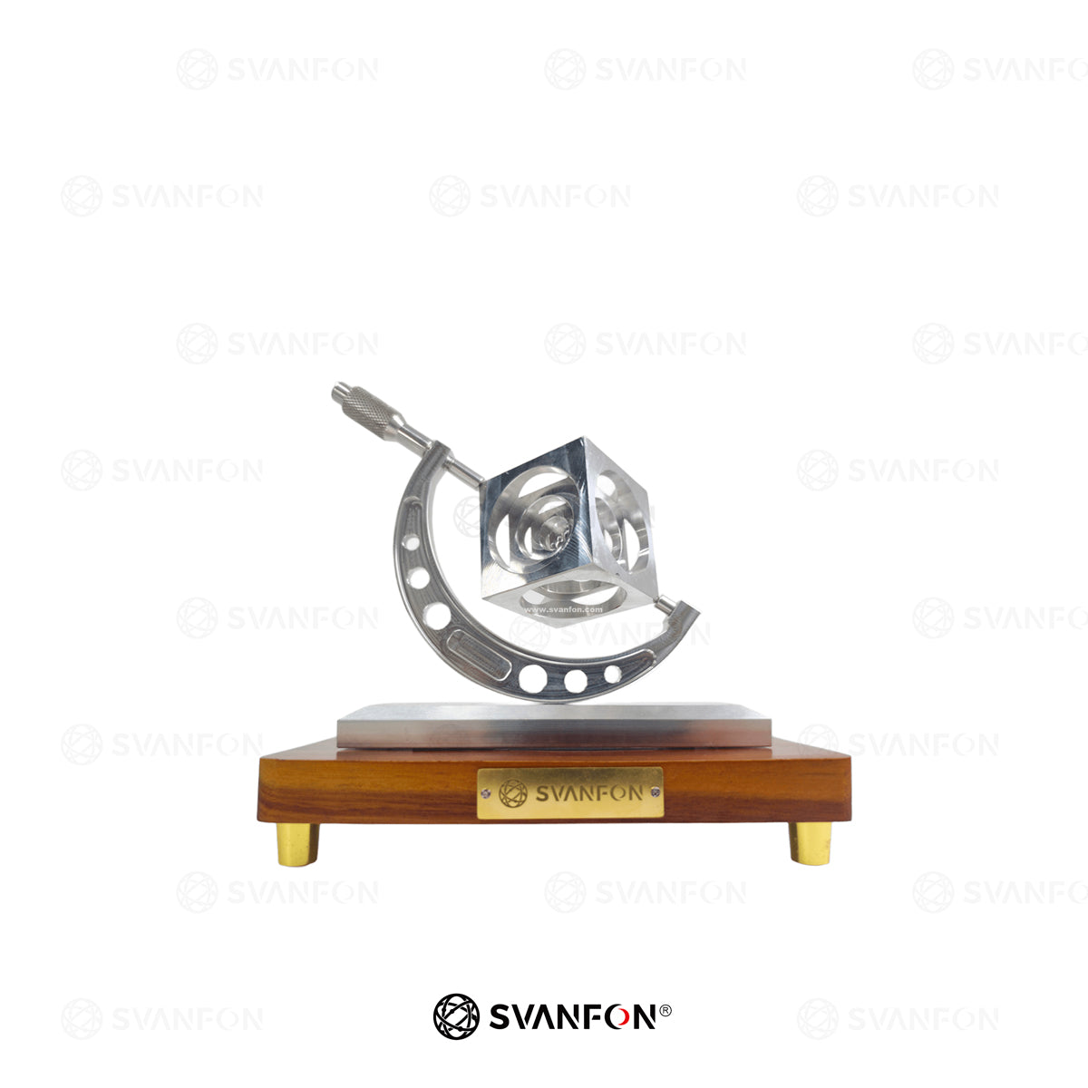 Micrometer Ornament – CNC Machinist Gift & Aluminum Alloy Desk Decor SvanFon