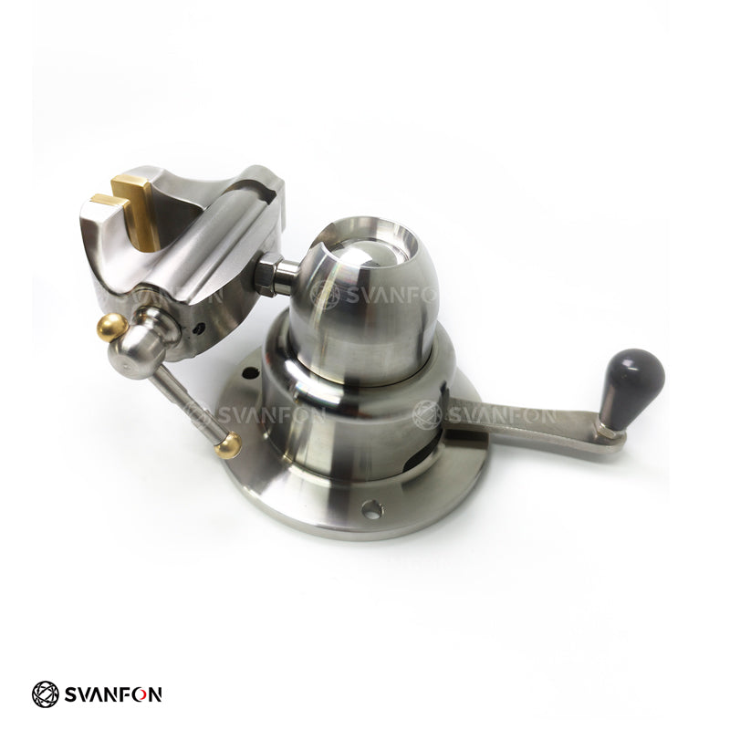 Stainless Steel Universal Bench Vise 03 - SvanFon Mini Metal Mechanical Models