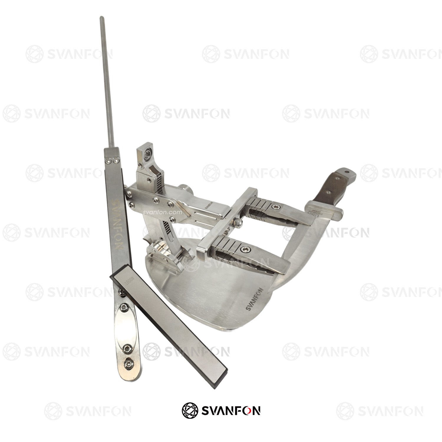 Stainless Steel Fixed Angle Knife Sharpener - SvanFon Mini Metal Mechanical Models