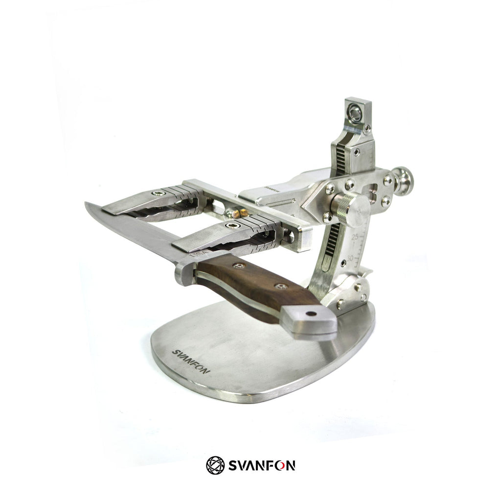 Stainless Steel Fixed Angle Knife Sharpener - SvanFon Mini Metal Mechanical Models