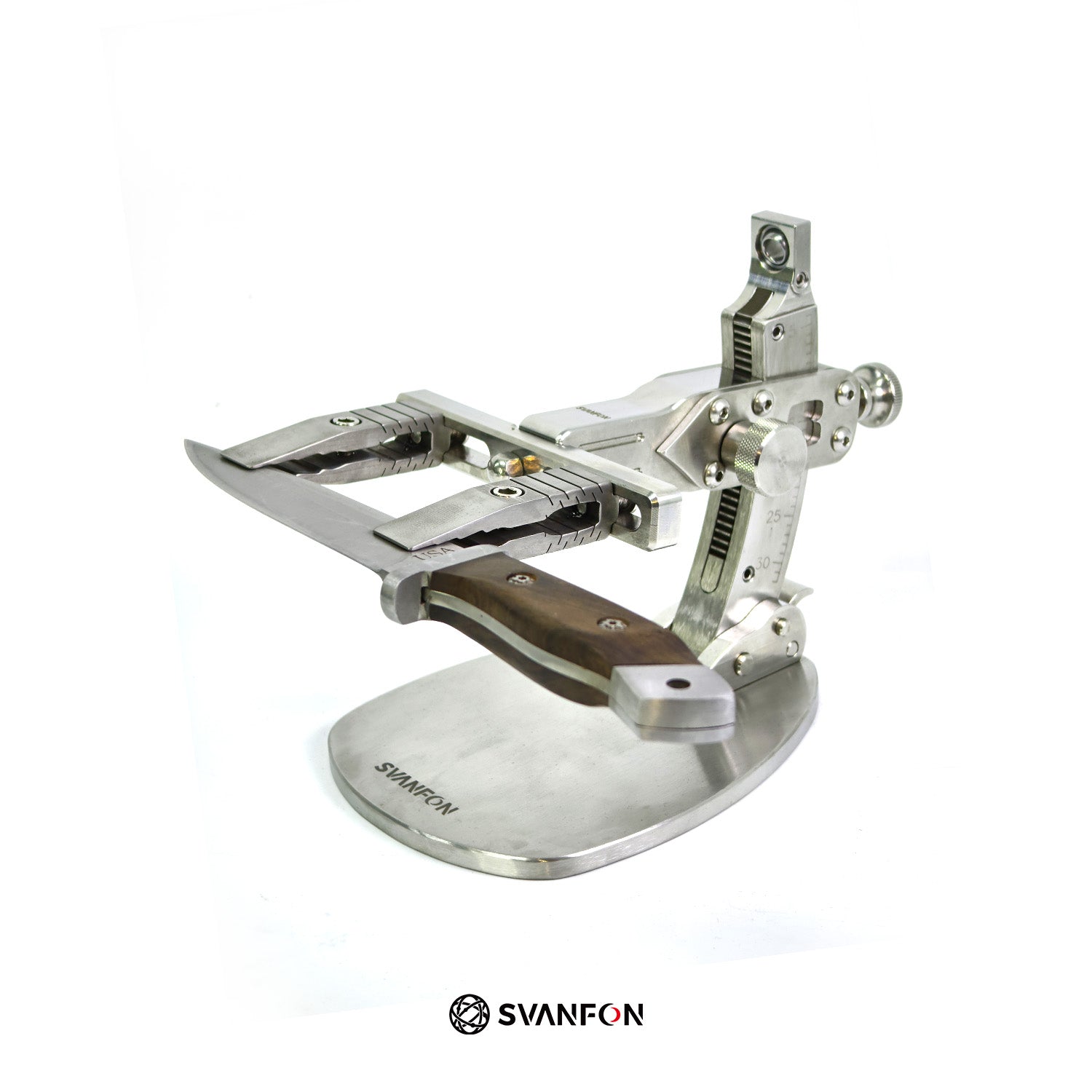 Stainless Steel Fixed Angle Knife Sharpener - SvanFon Mini Metal Mechanical Models