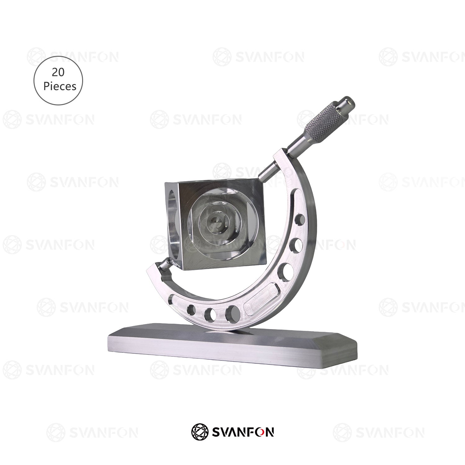 Micrometer Ornament – CNC Machinist Gift & Aluminum Alloy Desk Decor SvanFon