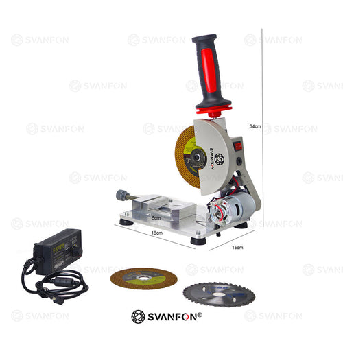 4-Inch Mini Chop Saw | Desktop Metal Cut-Off Saw Portable Abrasive Tool
