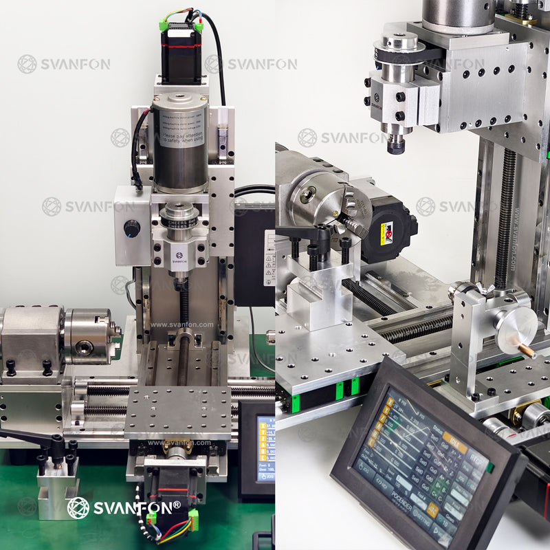 Mini CNC Lathe–Mill–Drill Combo Machine – 3-in-1 Metalworking Centre